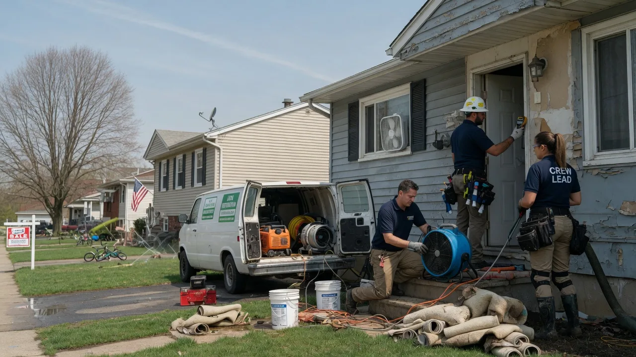 Flood Cleanup in Erwin, NC near me